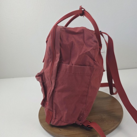 Fjallraven Kanken Backpack Red 14 Inch Small Daypack School Travel Bag Everyday main image 4